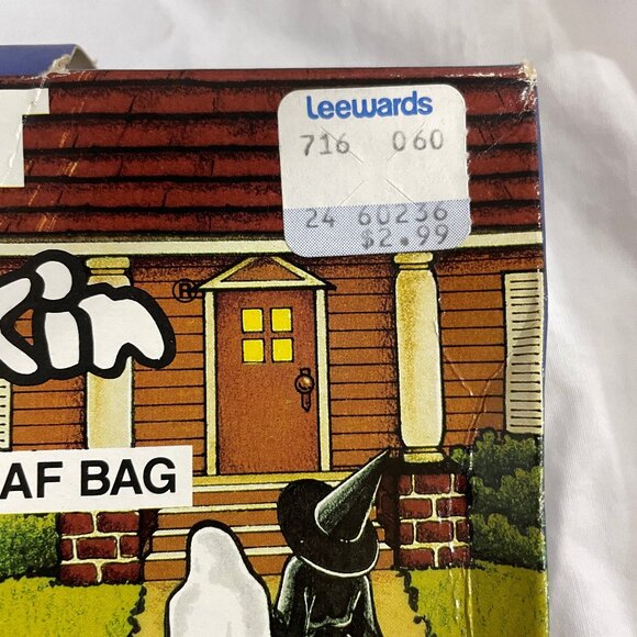 NOS Vintage Halloween Stuff A Pumpkin by Sun Hill Made in USA 114 gallon Leaf - Picture 5 of 14